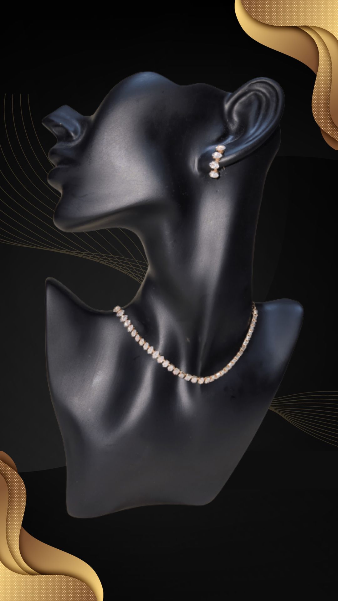Black and Gold Luxury Modern Jewellery Earrings Coming Soon Instagram Story (3) Black and Gold Luxury Modern Jewellery Earrings Coming Soon Instagram Story (3)