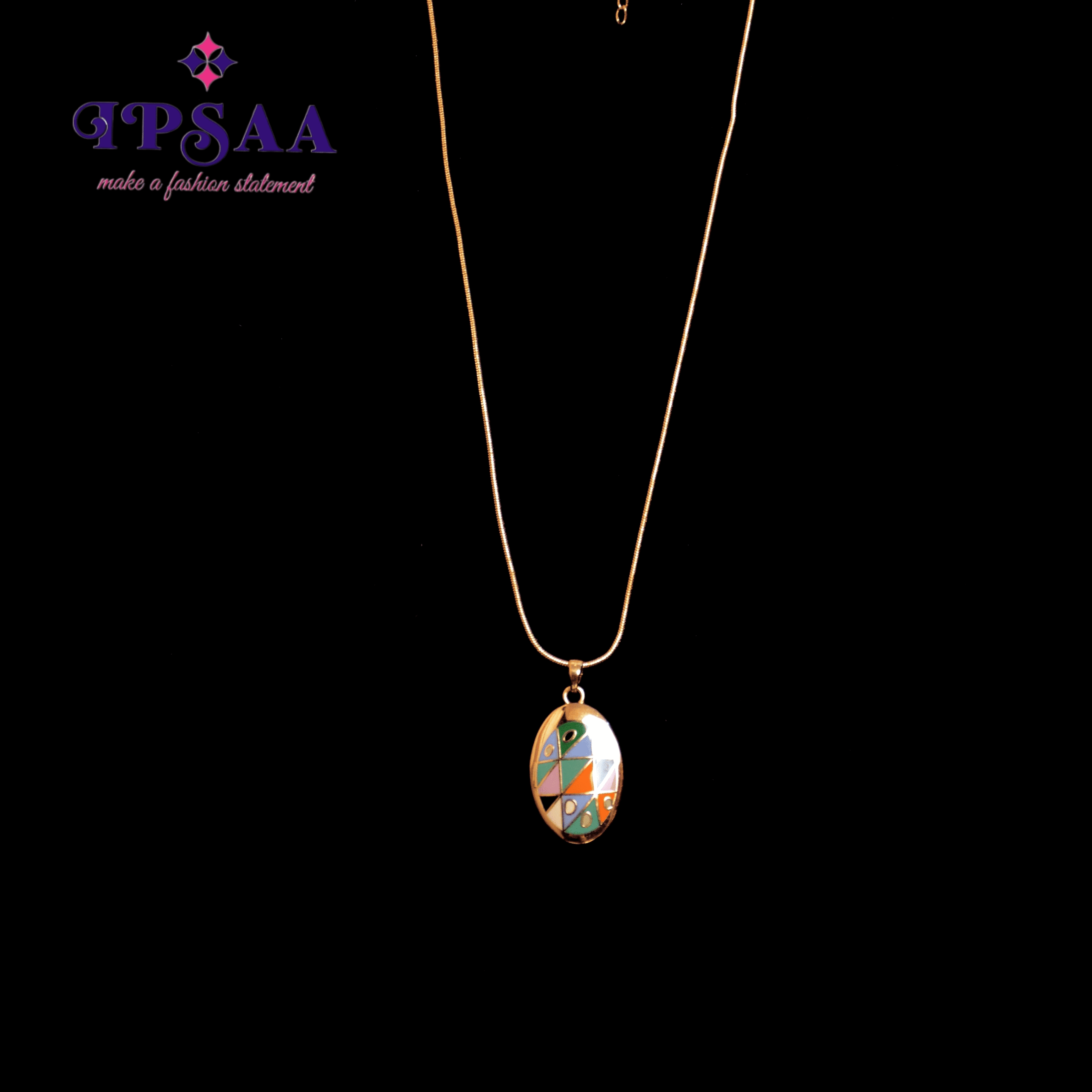 Sweet and trendy! This necklace is cast in silver-tone metal with a heart pendant